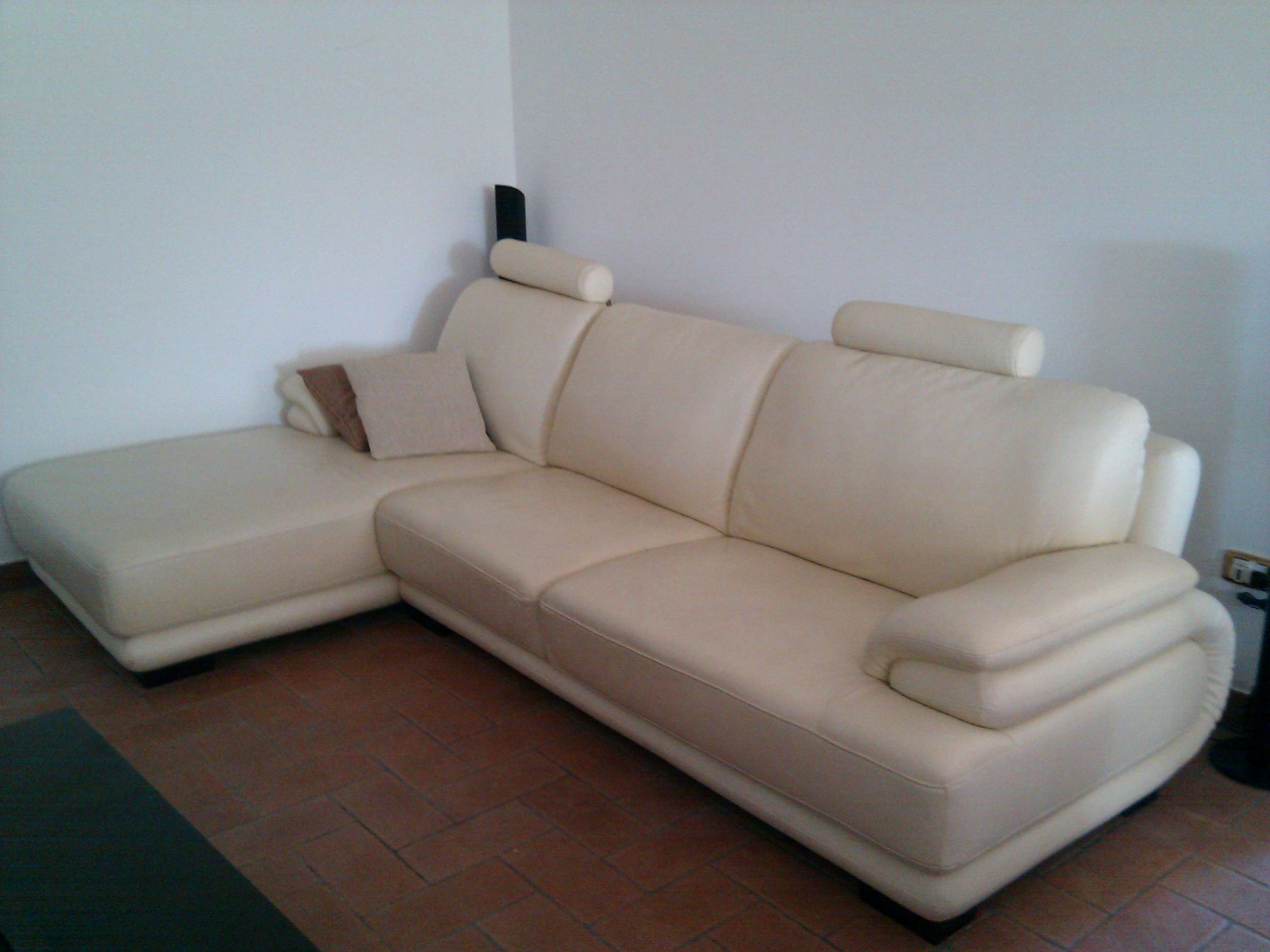 cream leather corner sofa sale